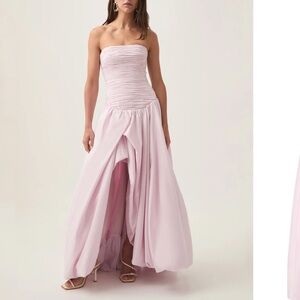 Aje Violette Bubble Hem Maxi Dress Size AU 10 / US 6